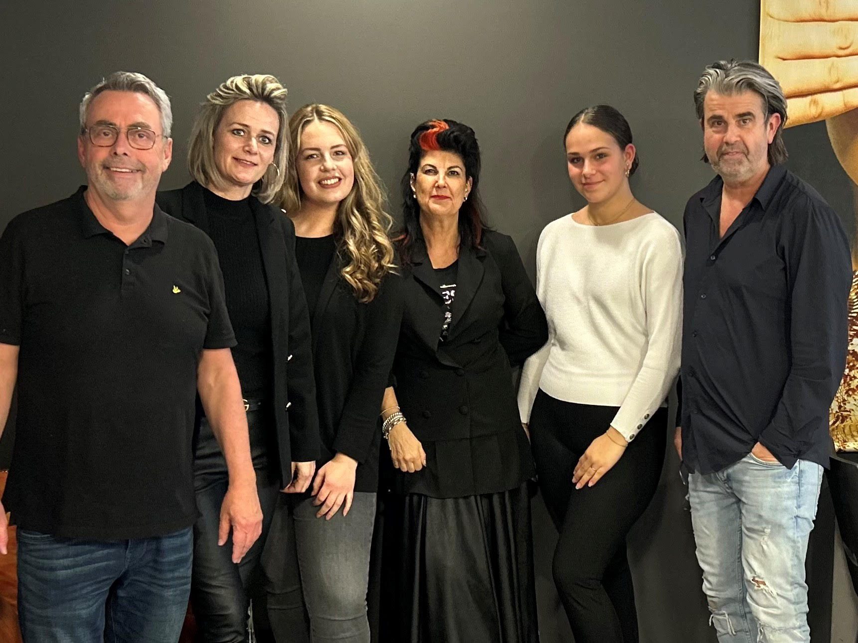 johns hairshop team